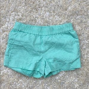 J Crew shorts 0 turquoise